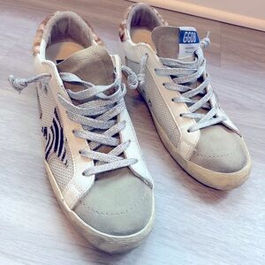 Zebra starrred Golden Goose